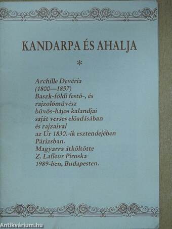 Kandarpa és Ahalja