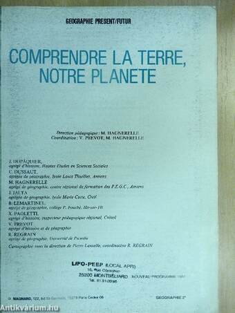 Comprendre la terre, notre planete