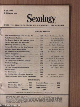 Sexology 1968 november