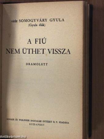 Virrasztó a ködben/Utolsó szárnycsapás/A virágember/A fiú nem üthet vissza