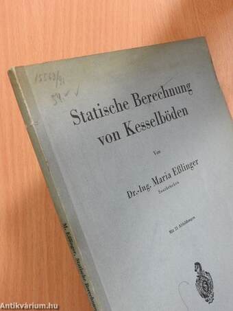 Statische Berechnung von Kesselböden