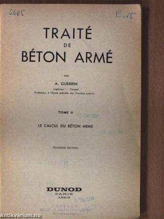 Traité de Béton Armé 2.