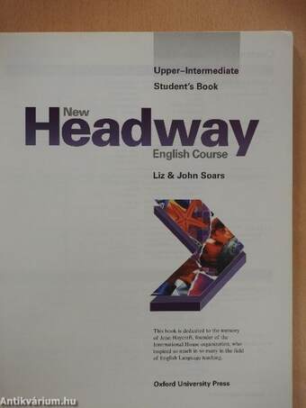 New Headway English Curse - Upper-Intermediate - Student's Book