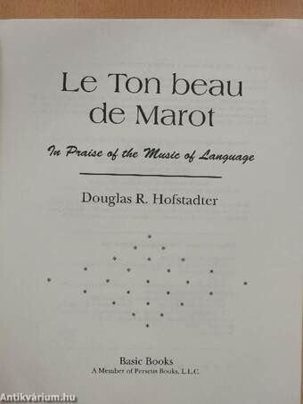 Le Ton beau de Marot