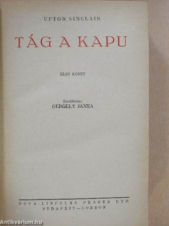 Tág a kapu I-II.