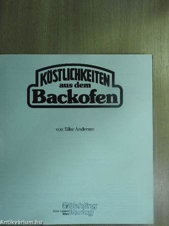 Köstlichkeiten aus dem Backofen