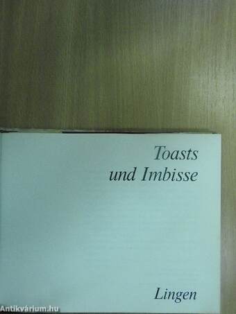 Toasts und Imbisse