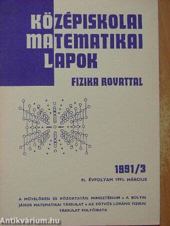 Középiskolai matematikai lapok 1991/3.