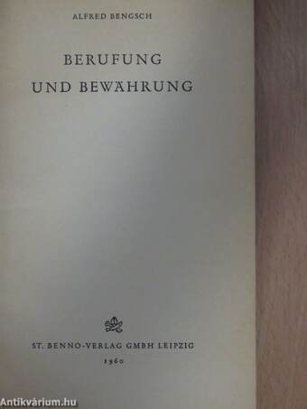 Berufung und Bewährung