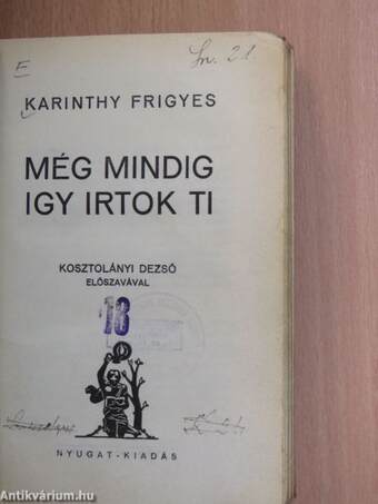 Még mindig igy irtok ti