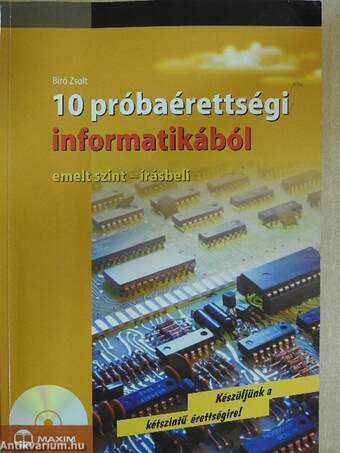 10 próbaérettségi informatikából - CD-vel