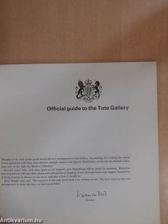 Official guide to the Tate Gallery