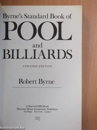 Byrne's Standard Book of Pool and Billiards