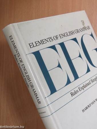 Elements of English Grammar - EEG