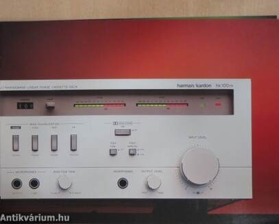 Harman/kardon high technology metal cassette decks