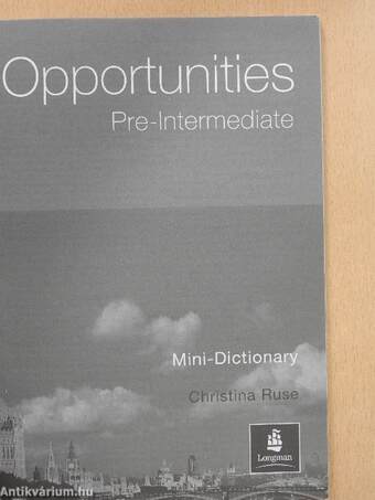 Opportunities - Pre-Intermediate - Mini-Dictionary