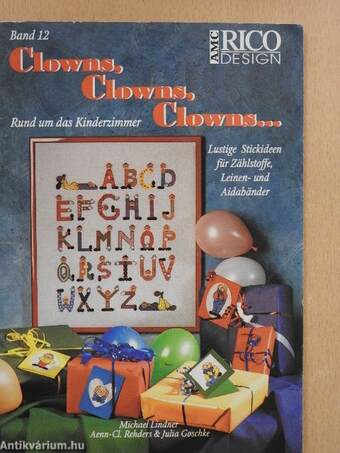 Clowns, clowns, clowns ... Rund um das Kinderzimmer 24 Stickideen