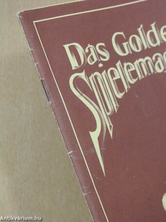 Das goldene spielemagazin