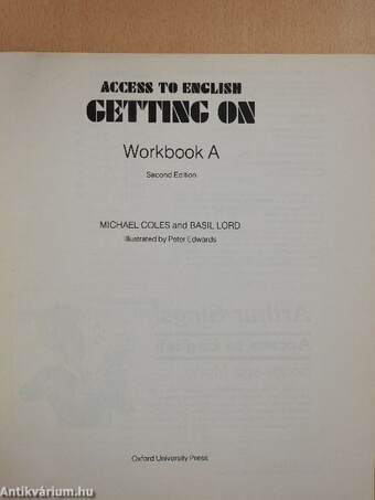 Getting On - Workbook A