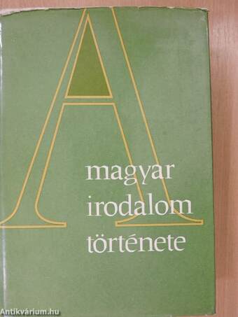 A magyar irodalom története 4.