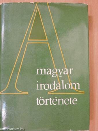 A magyar irodalom története 1.