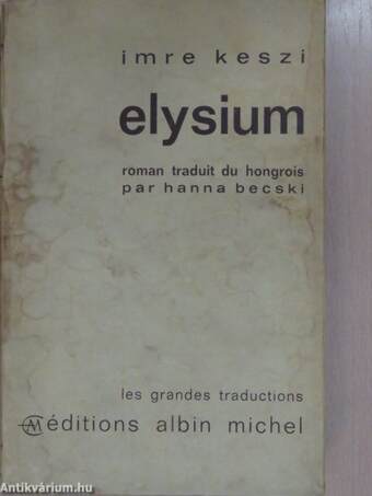 Elysium (dedikált példány)