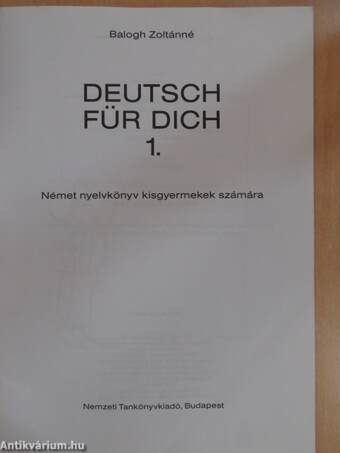 Deutsch für dich 1.