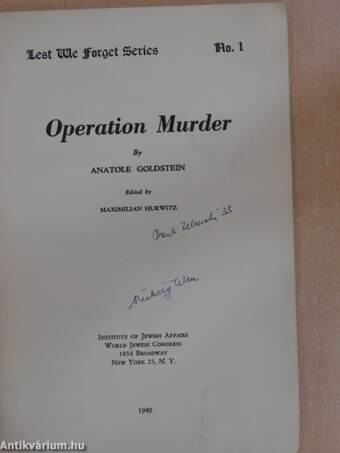 Operation Murder