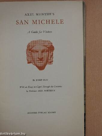 Axel Munthe's San Michele