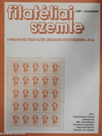 Filatéliai Szemle 1991. november