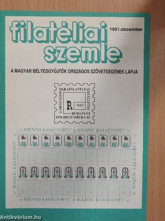 Filatéliai Szemle 1991. december