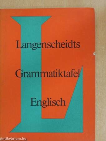 Langenscheidts Grammatiktafel Englisch