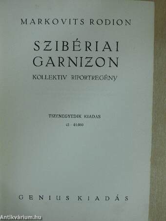 Szibériai Garnizon