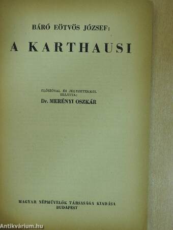 A karthausi