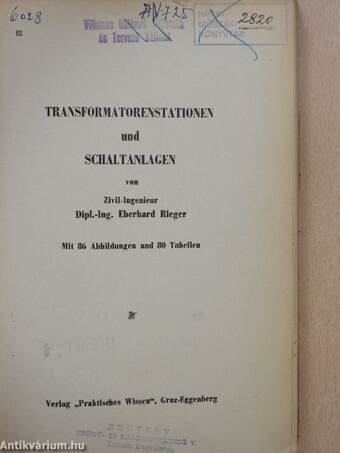 Transformatorenstationen und Schaltanlagen