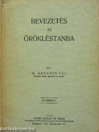 Bevezetés az örökléstanba