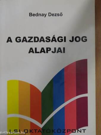 A gazdasági jog alapjai