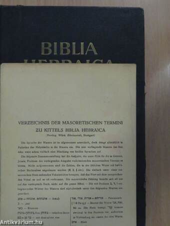 Biblia Hebraica