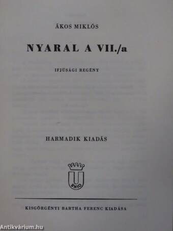 Nyaral a VII./a