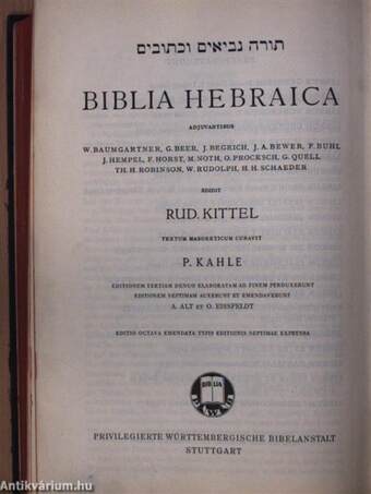 Biblia Hebraica