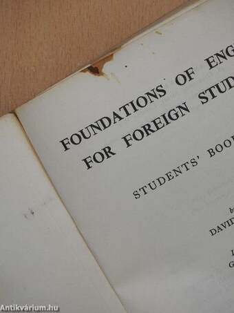 Foundations of English for foreign students - Students' Book 2.