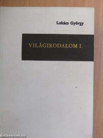 Világirodalom I.