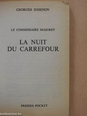 La nuit du carrefour