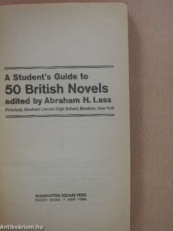 A Student's Guide to 50 British Novels
