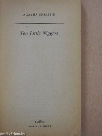 Ten Little Niggers