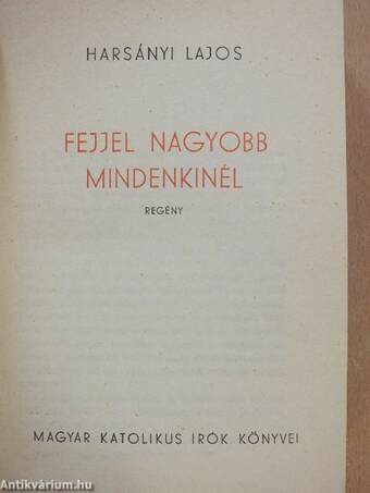 Fejjel nagyobb mindenkinél