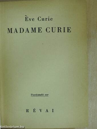 Madame Curie