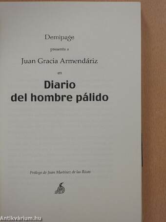 Diario del hombre pálido