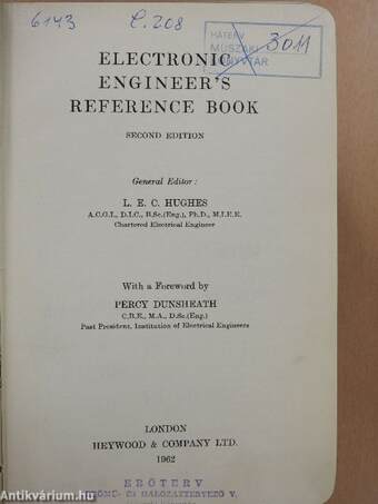 Electronic Engineer's Reference Book