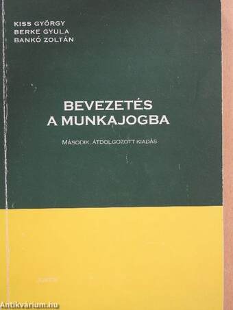 Bevezetés a munkajogba